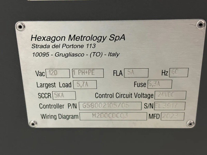 2023 HEXAGON Global S Scan+ 12.15.10 | Coordinate Measuring Machines