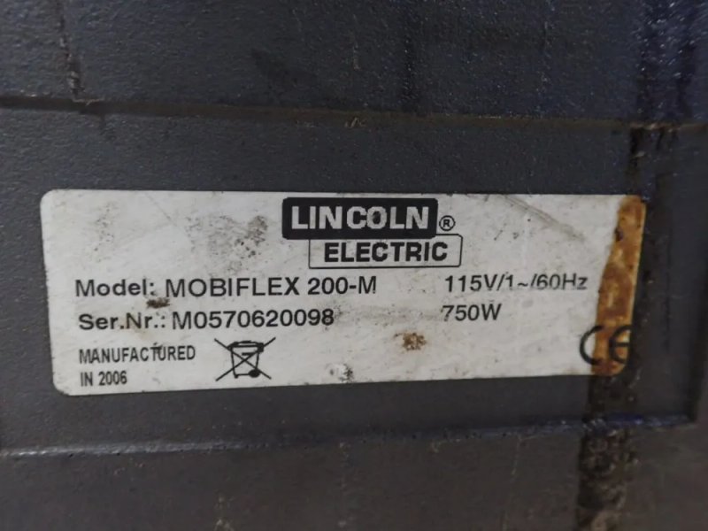 Lincoln Electric  Fume Extractor  - Moblflex 200-mcfl