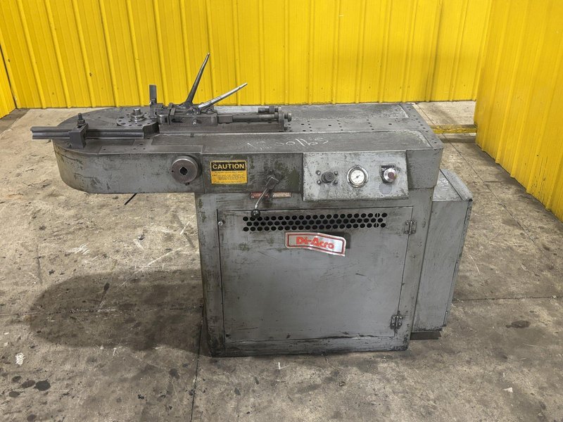 1-1/4" DIACRO MODEL #6 HYDRAULIC POWER PIPE &amp; BAR BENDER: STOCK #23184