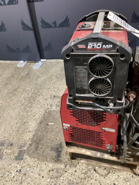 LINCOLN ELECTRIC POWER MIG 210 MP Mig Welder USED
