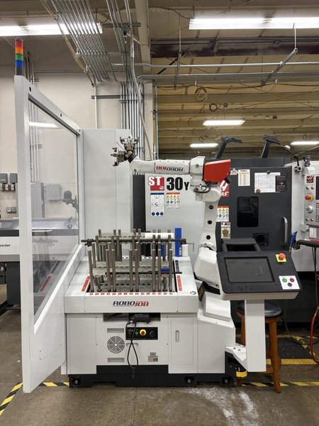 RoboJob Turn-Assist 200i Cobot, 2021 – Dual Gripper System, Laser Safety Scanner