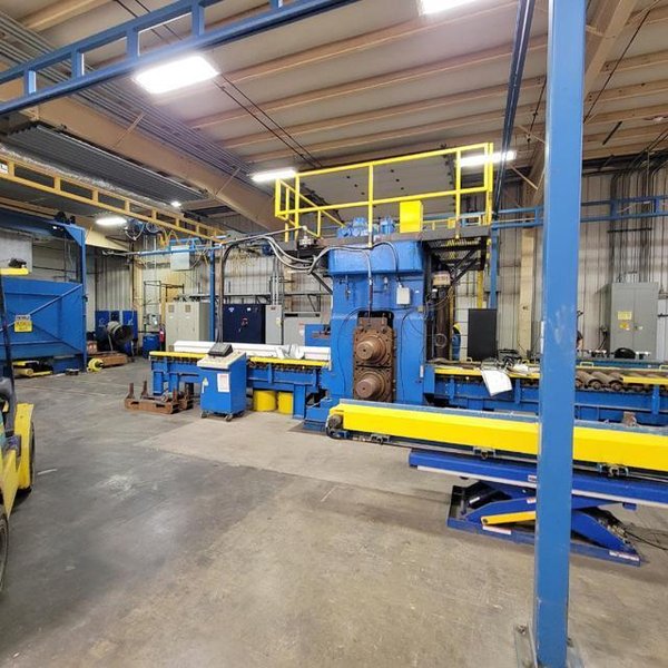 WATERBURY FARREL 18" x 26" Hot/Cold 2 Hi Rolling Mill for Flats or Bars (14435)