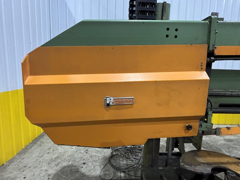 17" X 43" PEDDINGHAUS MODEL #1100 DG TWIN COLUMN &amp; MITRE HORIZONTAL STRUCTURAL SAW, NEW 2007: STOCK #23100