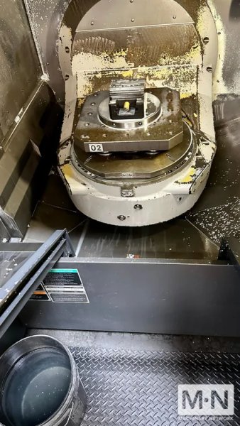 5-Axis Mori Seiki NMV-5000 DCG CNC Vertical Machining Center, 2010 w/ 5 Pallet Pools