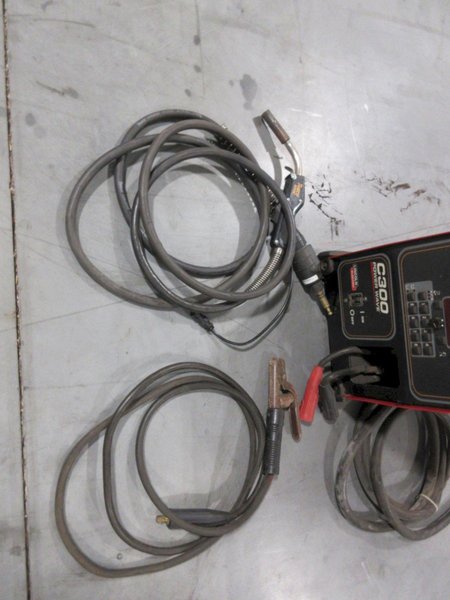Lincoln Electric Power Wave C300 multi-process power source with an integrated wire feeder- Auction Item