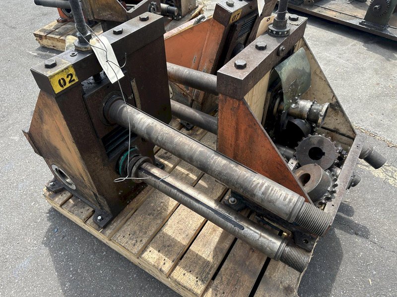 (20) 3" X 18" RLM RAFTED ROLL FORMING HEADS: STOCK #78332