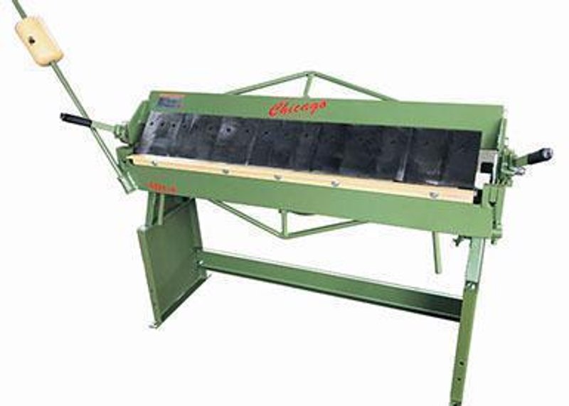 16 Ga x 4 ft, New Chicago Bench Box &amp; Pan Brake, Model BPU4816-4