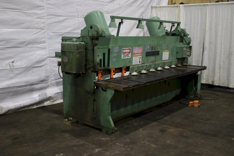 10' X 1/4" CINCINNATI POWER SQUARING SHEAR: STOCK #76284