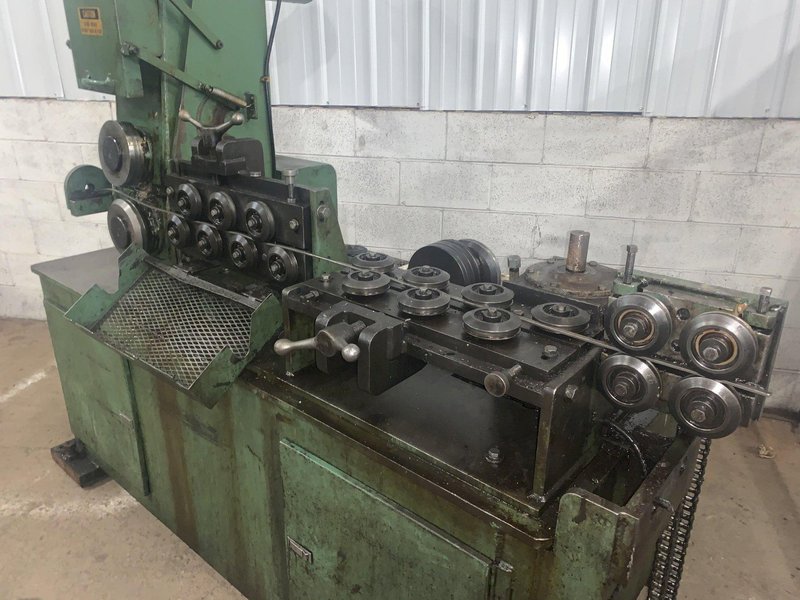1/2" RMG MODEL SB-KS1207-02 TWO PLANE STRAIGHTENER WITH FEED: STOCK #12448