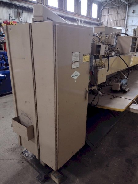 12' X 1/4" CINCINNATI NO. 2500X12 HYDRAULIC POWER SQUARING SHEAR. STOCK # 1006725