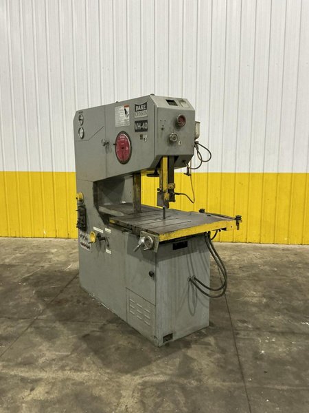 40" DAKE JOHNSON MODEL #VH-40 VERTICAL BAND SAW: STOCK #26286