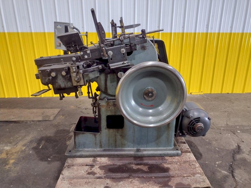 1963 LUDWIG GREFE MODEL #10 FLAT DIE THREAD ROLL THREADER : STOCK #19183