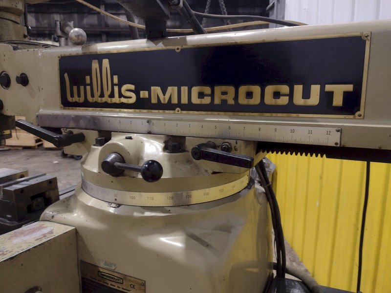 3 HP WILLIS  MODEL #MICRO CUT 1050 CNC TRAK AGE2 CONTROL RAM TYPE MILL: YOBRO #24806