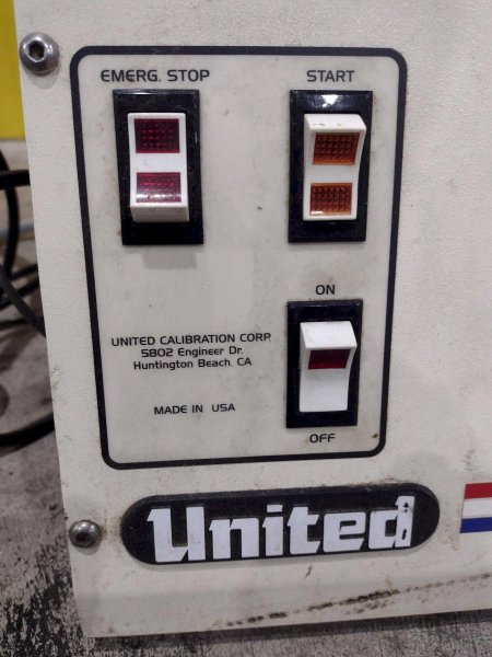 UNITED MODEL #SSTM-5 TENSILE TESTER: STOCK # 4162