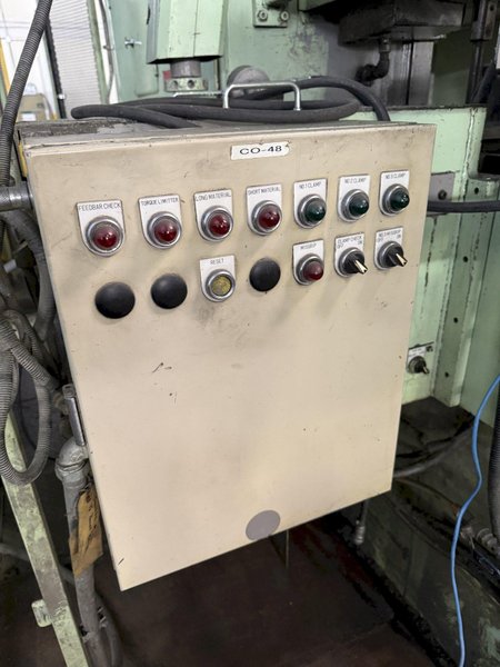 630 TON AIDA MODEL #K-630 KNUCKLE JOINT PRESS, 25-40 SPM, NEW 1991: YOBRO #25820