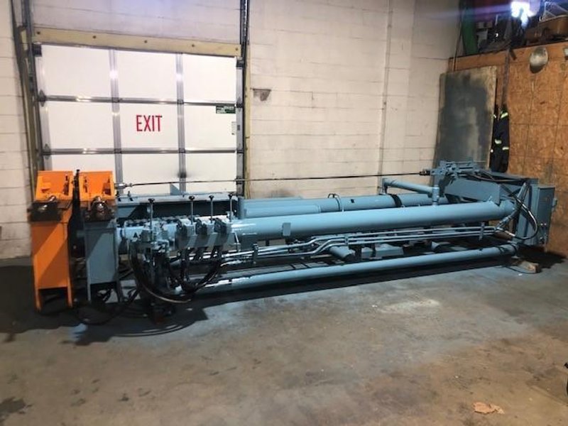 3-1/2" WALLACE MODEL 500-3-1/2 HYDRAULIC TUBE &amp; PIPE BENDER STOCK# 2365