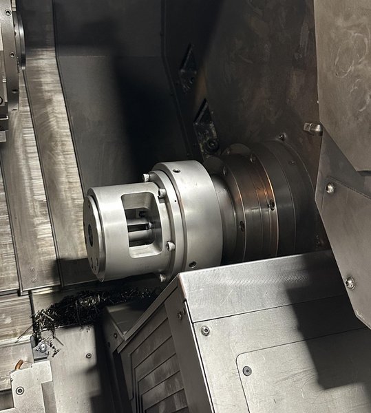 2008 Doosan Puma TT1800SY Used Twin Spindle Twin Turret CNC Lathe For Sale