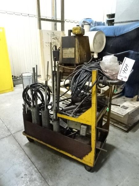 ENERPAC PER2037 HYDRAULIC PUMP SYSTEM WITH CART: STOCK #10811