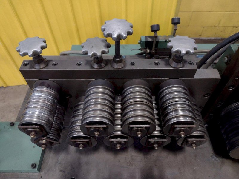 BURR OAK MODEL #VBHB RETURN TUBE BENDER &amp; MODEL #MTCO STRAIGHTENER FEEDER: STOCK #15868