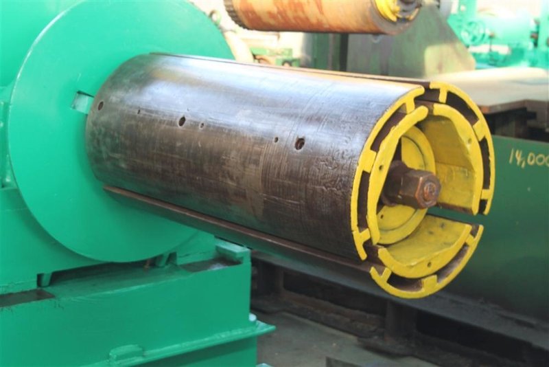 50" YODER MOTORIZED UNCOILER:  STOCK #59320