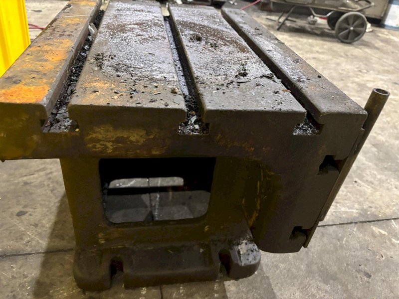 18" X 24" CARLTON BOX T SLOT DRILL TABLE WORKHOLDING: YOBRO #24613