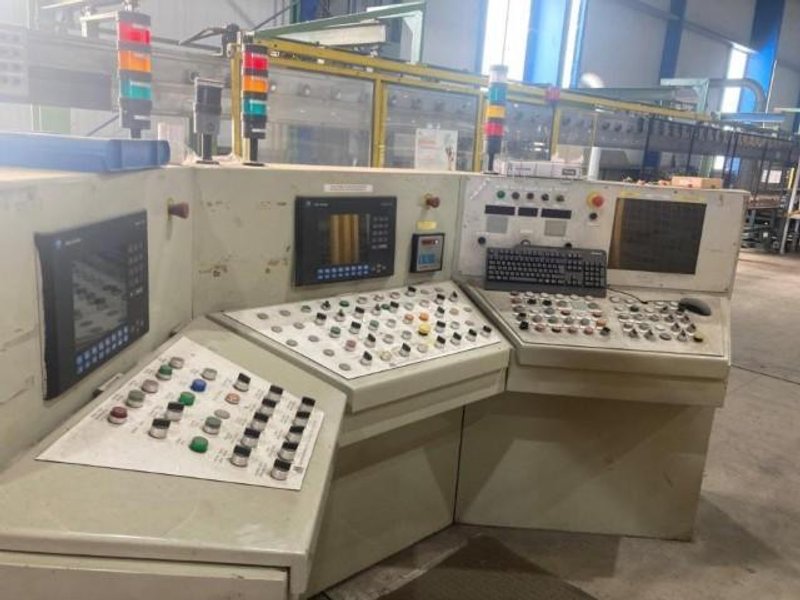 1370 MT SUTTON OIL HYDRAULIC DIRECT EXTRUSION PRESS (14123)