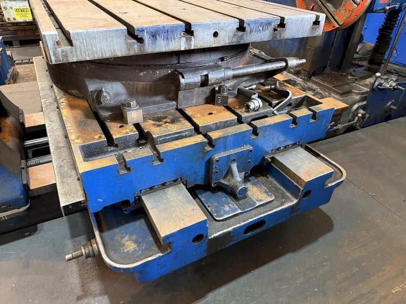 5" Giddings &amp; Lewis Horizontal Boring Mill, 350-T With Facing Head, Tailstock and Rotary Table
