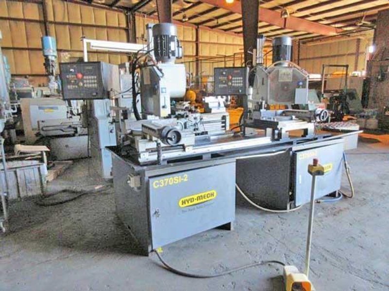 HYD-MECH Model #C370-2SI 2-Head Semi-Automatic Cold Saw