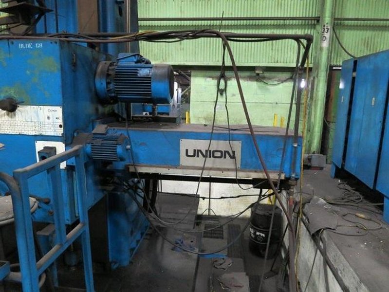 5.25" UNION HORIZONTAL BORING MILL. STOCK #0317722