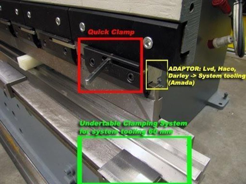 Adaptive tooling - Haco-lvd-amada