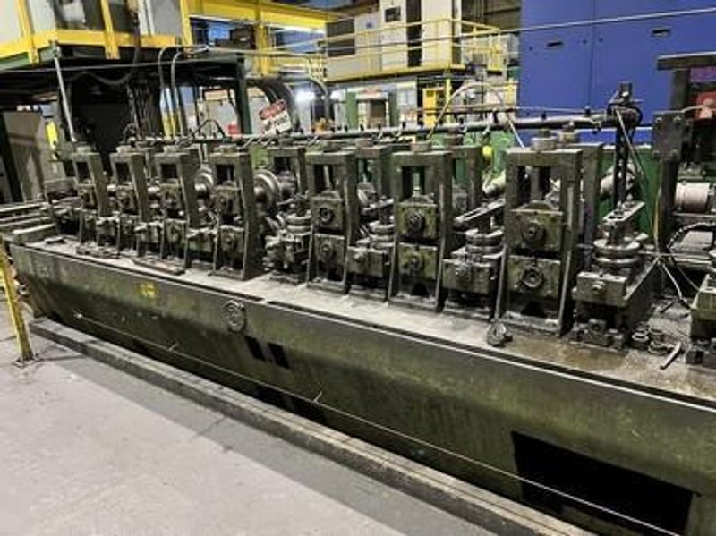 2-1/2" x .128" Turek &amp; Heller Laser Stainless Tube Mill Line