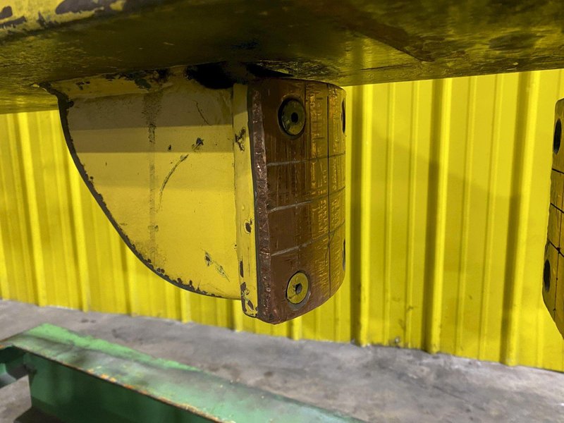 7,500 LB 3.75 TON BRADLEY SINGLE RIM VERTICAL COIL LIFTING TONG SCISSOR TYPE COIL LIFT: STOCK #15818