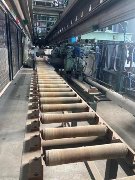 1370 MT SUTTON OIL HYDRAULIC DIRECT EXTRUSION PRESS (14123)