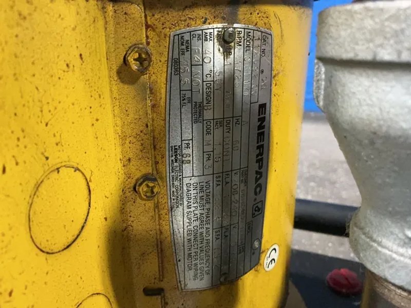 Enerpac  4.86 Gal  Hydraulic Pump  - Zw4210lj-h