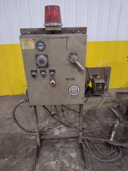 5 CUBIC FOOT ROTO FINISH MODEL #0405MS SPIRATRON VIBRATORY PART DEBURRING FINISHER: STOCK #20351