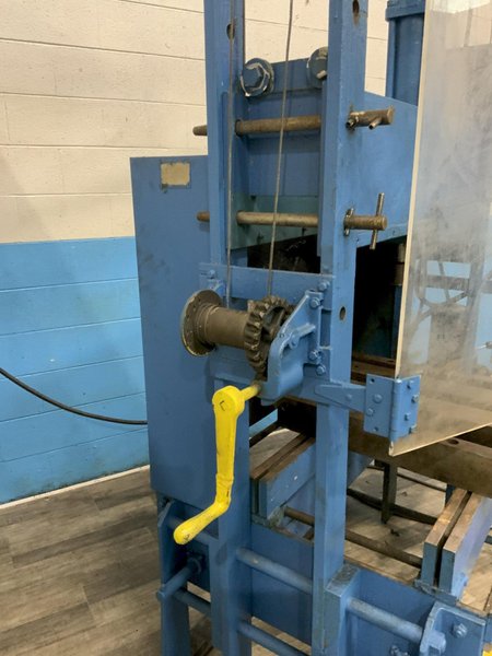 50 TON OTC HYDRAULIC TRAVELING BED H-FRAME PRESS: STOCK #80782