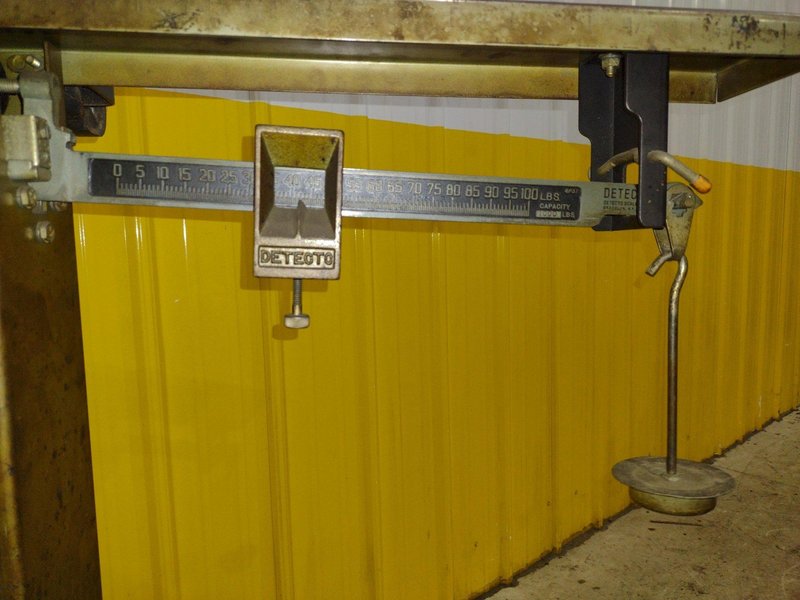 1,000 LBS DETECTO SCALE: YOBRO #24972