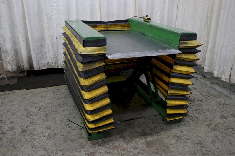 2000 LB 32" X 54" ATI ZERO LOW LIFTS HYDRAULIC TABLE STOCK #74763