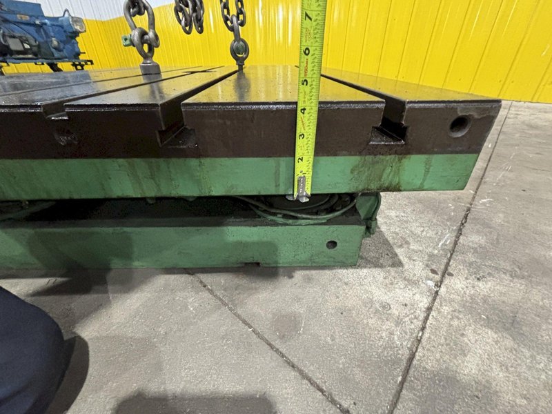 36" X 48" GIDDINGS &amp; LEWIS AIR LIFT ROTARY TABLE: STOCK #23588
