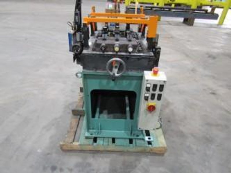 JULIUS MDL. UNO 80 STRIP EDGING/DEBURRING MACHINE