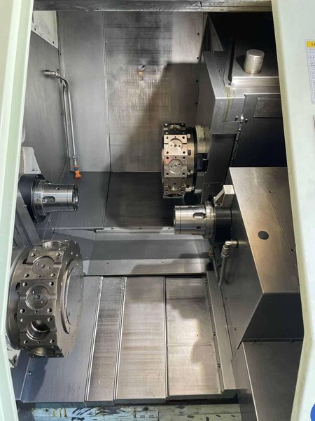 Eurotech Elite Quattroflex 420SLLY CNC Lathe – Y Axis Twin Spindle Twin Turret