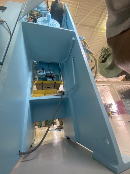 80 ton Niagara Single Crank Gap Mechanical Metal Stamping Press For Sale, Model #BN-80 Bison, Year 1990, Rebuilt 2023