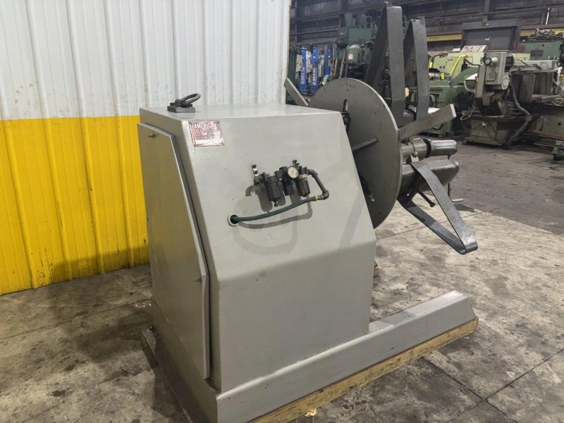 6,000 LB X 24" AMERICAN STEEL LINE NO. 1000 UNCOILER. STOCK # 0991925