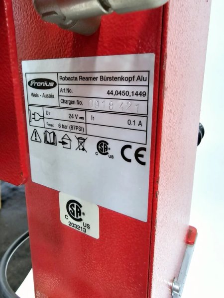 FRONIUS 24VOLT Model 44,0450,1449 TORCH REAMER USED