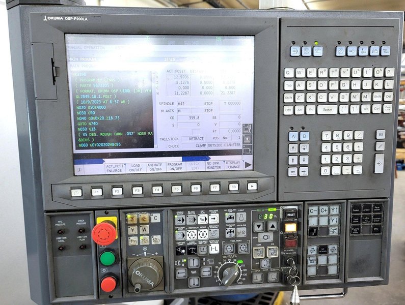Okuma LB-3000EX-MY 950 CNC Turning and Milling Center, New 2012