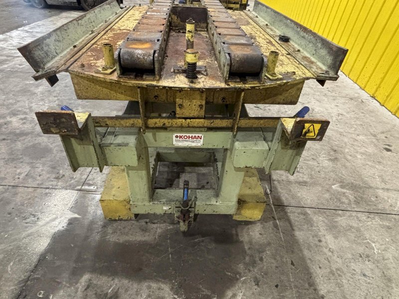 KOHAN PRESS DIE TRANSFER CHANGE OVER CART, USED ON AIDA PRESS: STOCK #22206