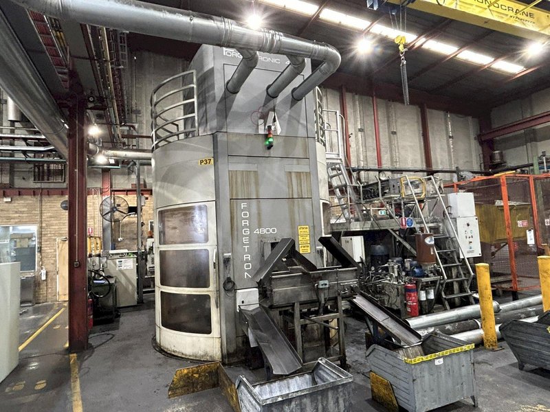 FORGETRONIC FT4800 FORGING PRESS W/ CEFI INDUCTION UNIT (NEW 2015)