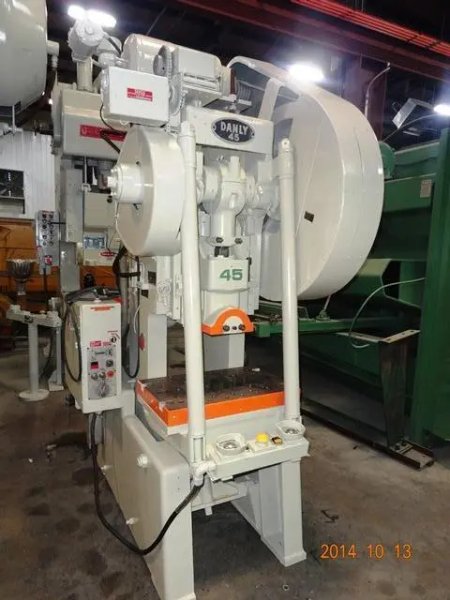 DANLY 45 Ton OBI Press, Stock #13014J