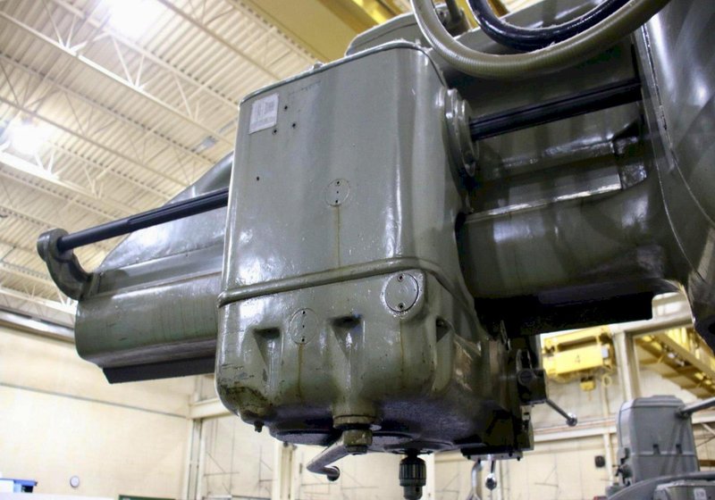 5' X 15" CARLTON 3A RADIAL ARM DRILL PRESS. STOCK # 1087426