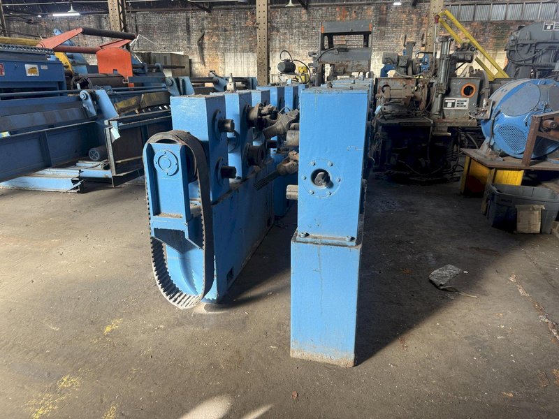 20 STAND X 4.5" ARBOR X 15" ROLLSPACE TUREK &amp; HELLER ROLLFORMER / TUBE PIPE MILL: YOBRO #26392